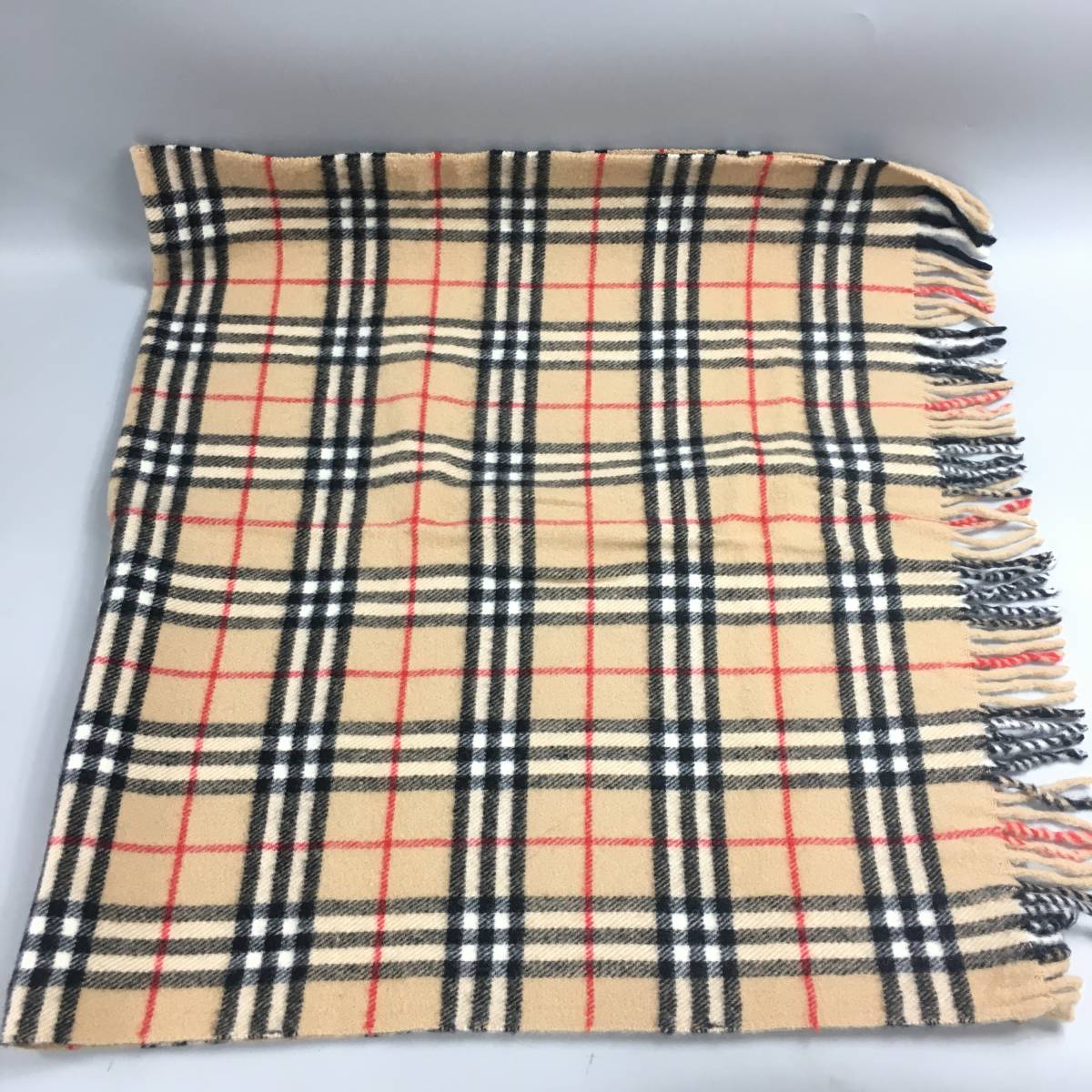 BURBERRY バーバリー 膝掛け ウール100% BURBERRY LONDONウール100