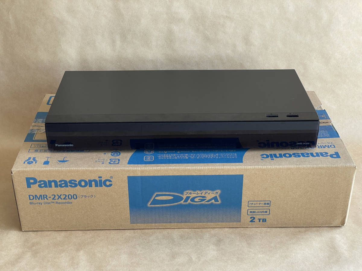 ■ Panasonic パナソニック DMR-2X200 ブルーレイディスクレコーダー Blu-ray ■ Panasonic DMR-2X200 パナソニック 映像機器 テレビ・映像機器 2x200の通販