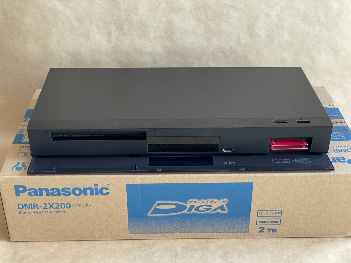 ■ Panasonic パナソニック DMR-2X200 ブルーレイディスクレコーダー Blu-ray ■ Panasonic DMR-2X200 パナソニック 映像機器 テレビ・映像機器 2x200の通販