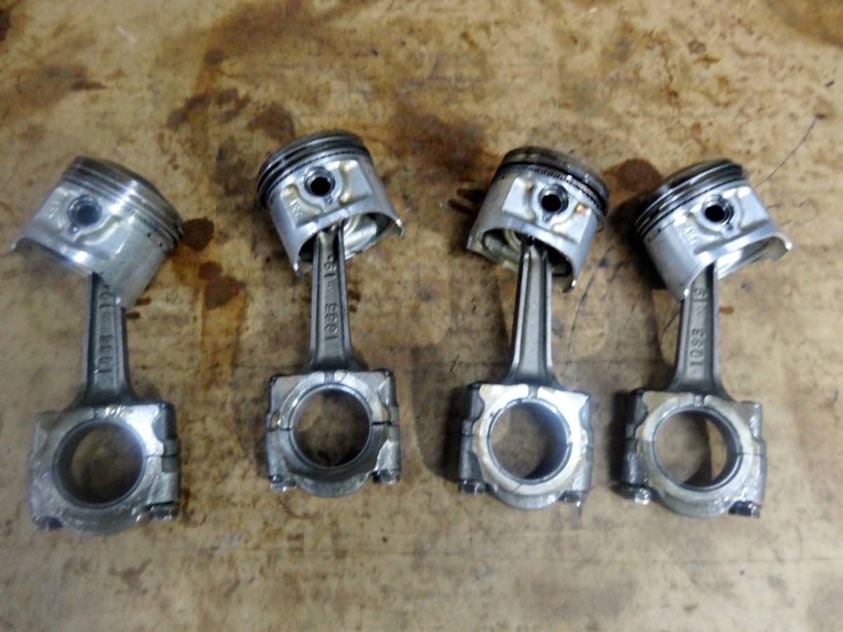 カワサキ ゼファー400 ZR400C エンジン部品 ピストン コンロッド
