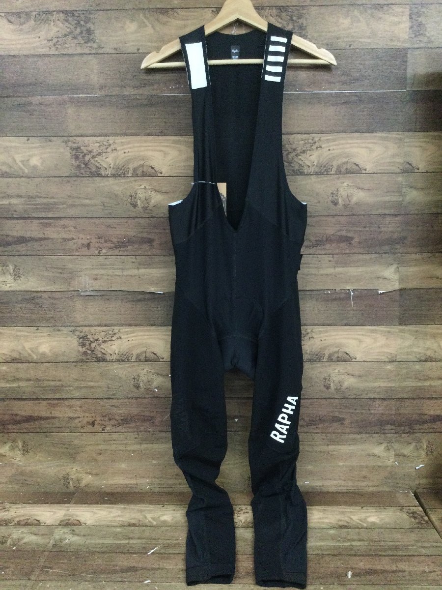 FR742 ラファ RAPHA proteam ビブタイツ 黒 M ※動物の毛 Rapha