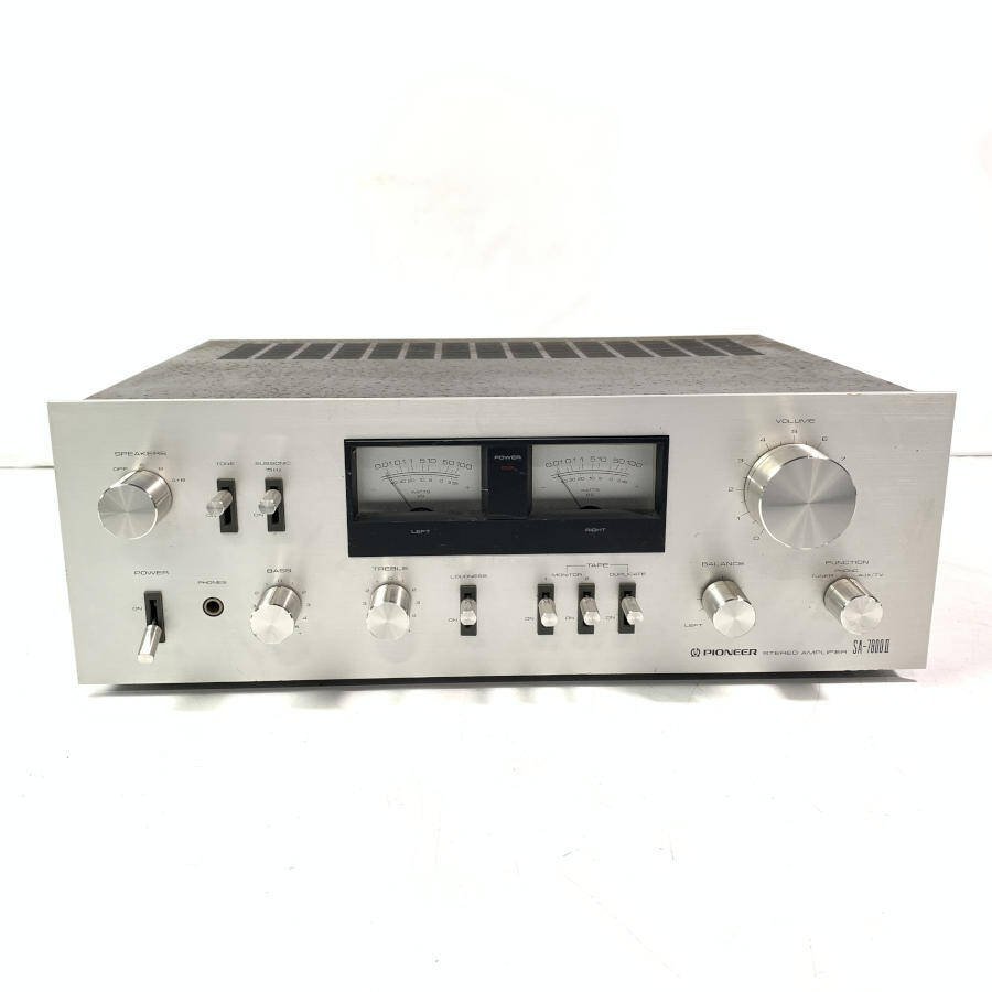 PIONEER SA-7800Ⅱ プリメインアンプ パイオニア Pioneer 実効出力65W+