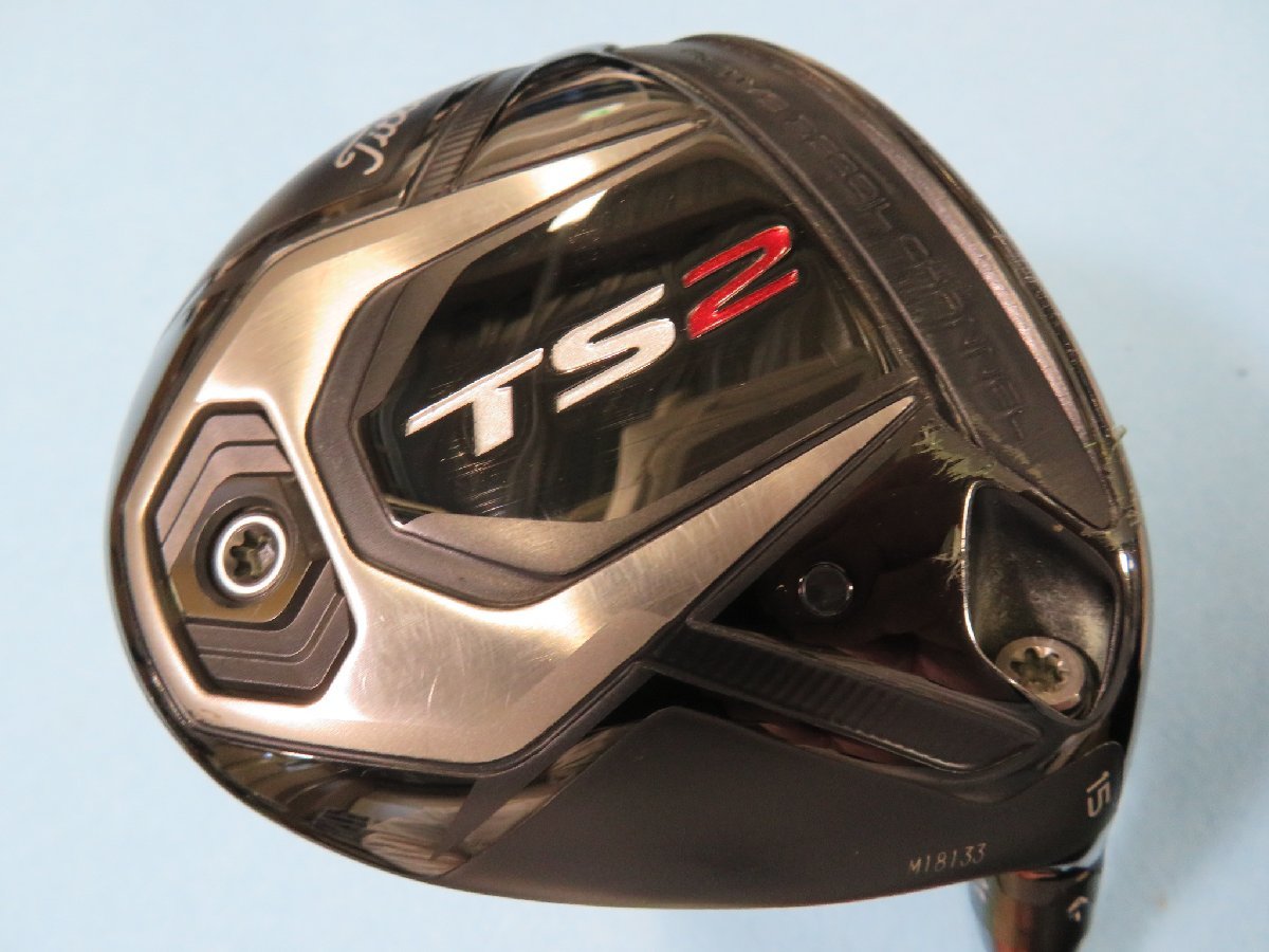 中古】タイトリスト 2018 TS-2 フェアウェイウッド 3W（15°）【S 