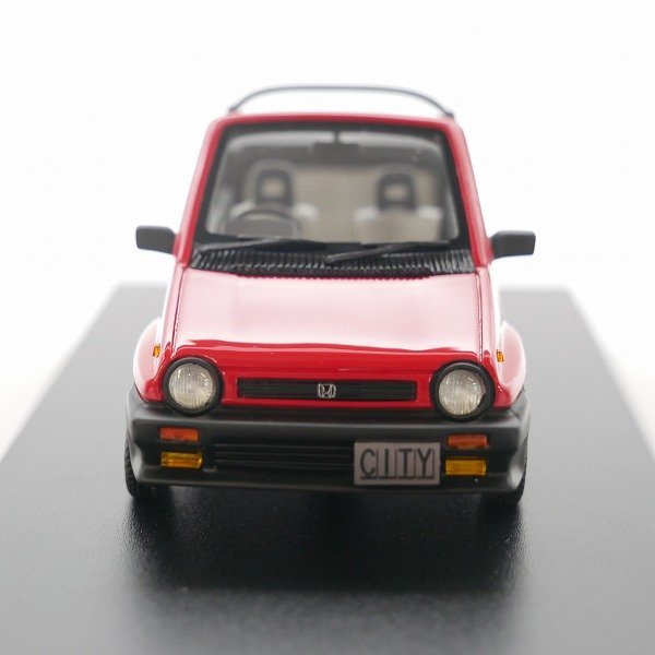 1/43 ホンダ シティー カブリオレ ミニカー レッド 未開封】ハイ
