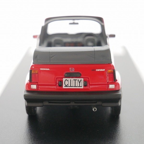 1/43 ホンダ シティー カブリオレ ミニカー レッド 未開封】ハイ