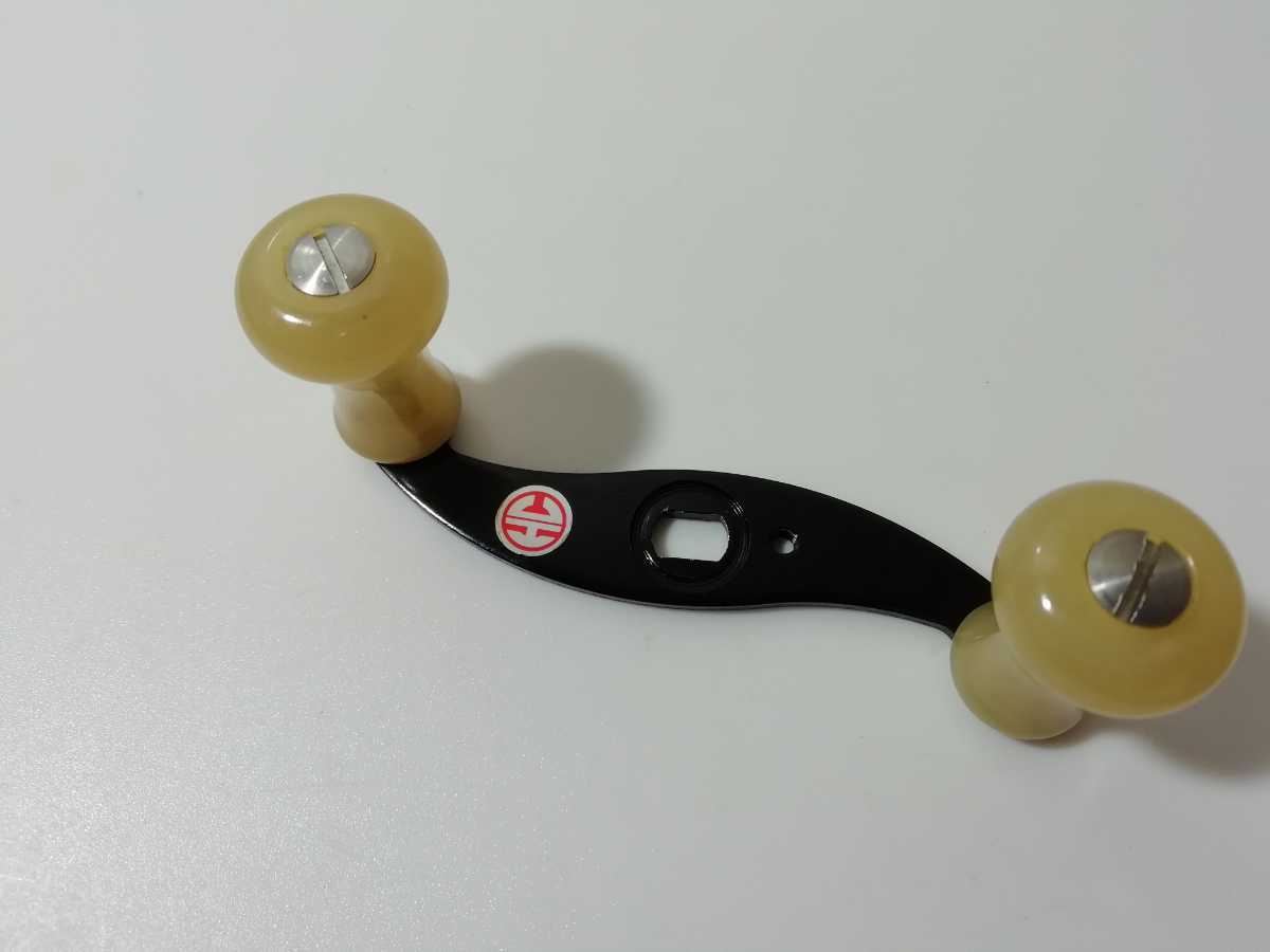 12 美品 ハネダクラフト ハンドル S字 パワーハンドル 検 アブ
