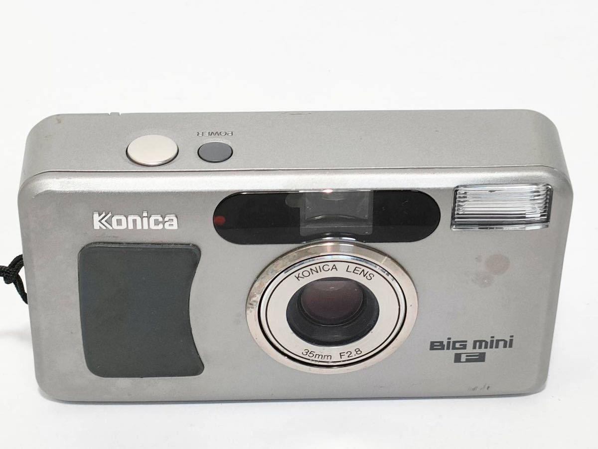 数量限定，爆買い K56 通電OK Konica コニカ コンパクトフィルムカメラ BiG mini F ビッグミニF 60サイズ(コンパクトカメラ)｜売買されたオークション情報、yahooの商品情報をアーカイブ公開 - オークファン コンパクトカメラ
