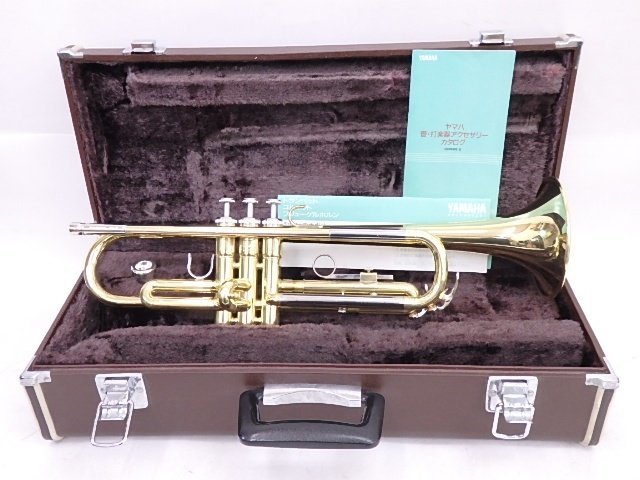 【美品】 YAMAHA トランペット YTR2320E マウスピース ケース付き YAMAHA/ヤマハ B♭トランペット YTR-2320E マウスピース・ハードケース
