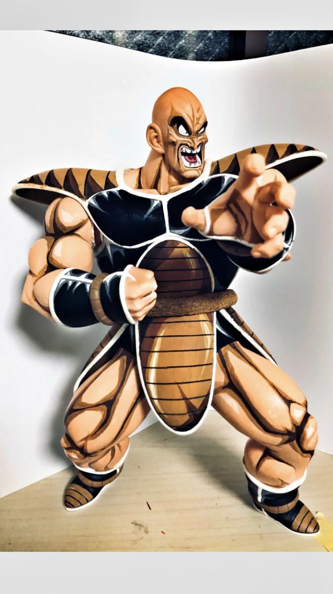 ドラゴンボールフィギュア ナッパ 栽培マン リペイント 二次元彩色 2 