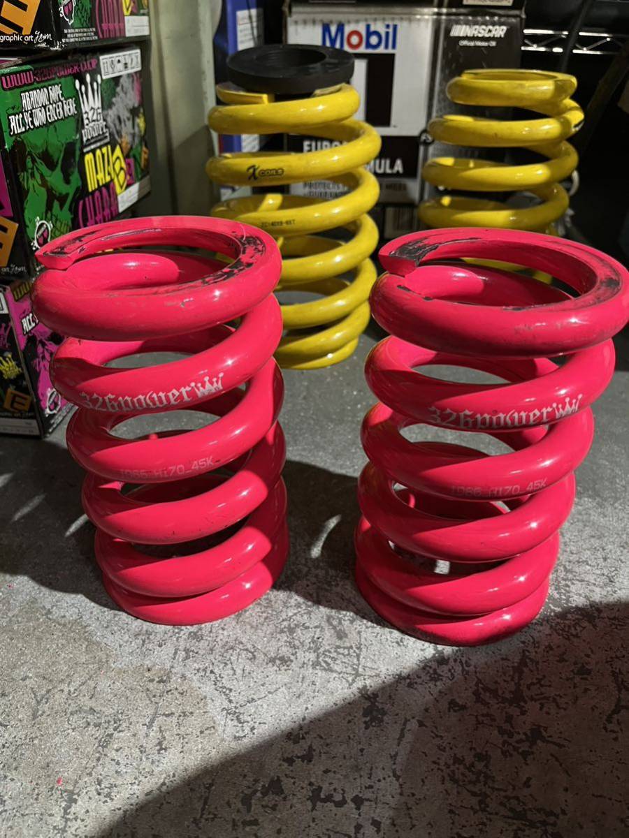 326power チャラバネ id65 id66 12k H170 326power チャラバネ ID 65 66 H170 45k バネ サスペンション