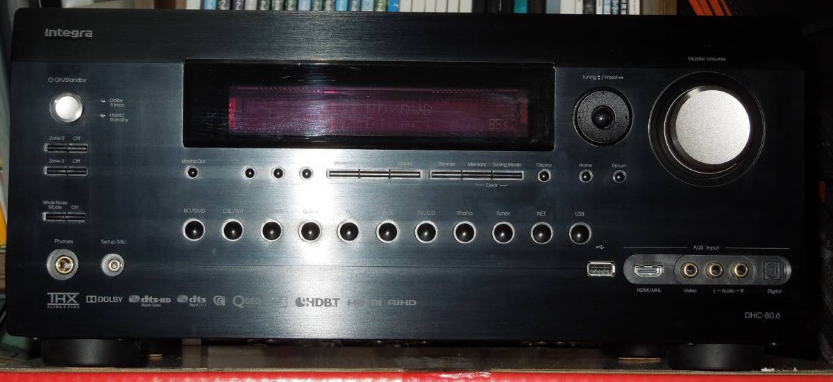 値下 美品 貴重 ONKYO Integra DHC-80.6 Integra DHC-80.6 AV