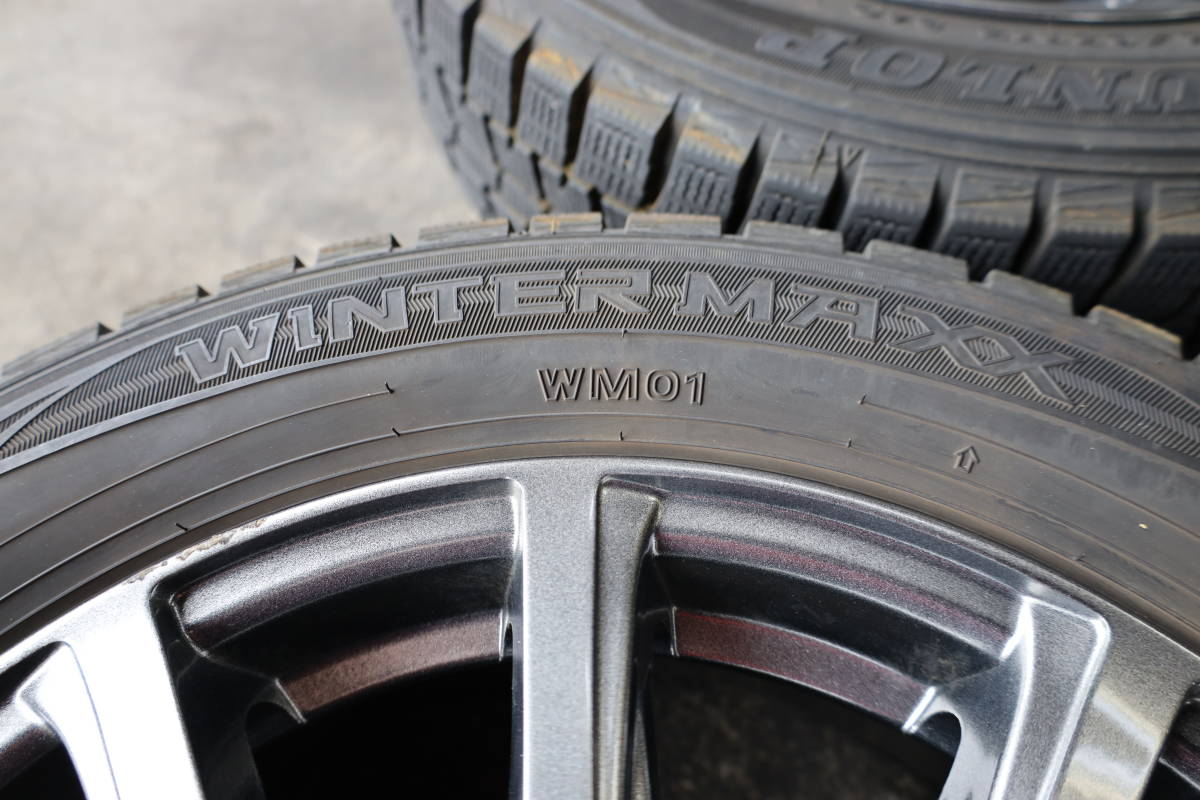 DUNLOP WM01 155/65R15 スタッドレス アルミ4本 スタッドレスタイヤ