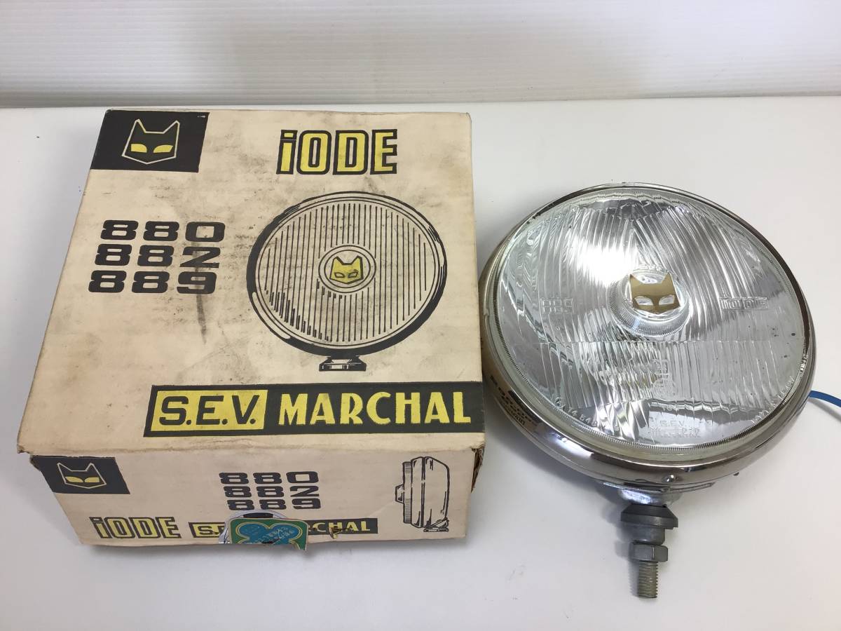 C080 レア S.E.V MARCHAL iODE/マーシャル 889 ヘッドランプ クリアー 