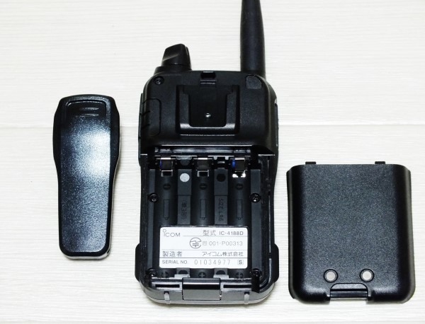アイコム 特定小電力トランシーバー IC-4188D 同時通話・防水・中継