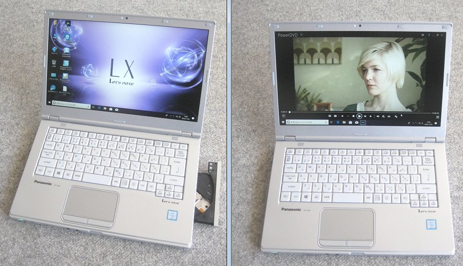 ☆動作品☆Panasonic レッツノート CF－LX6 14インチ 第7世代 Core i5