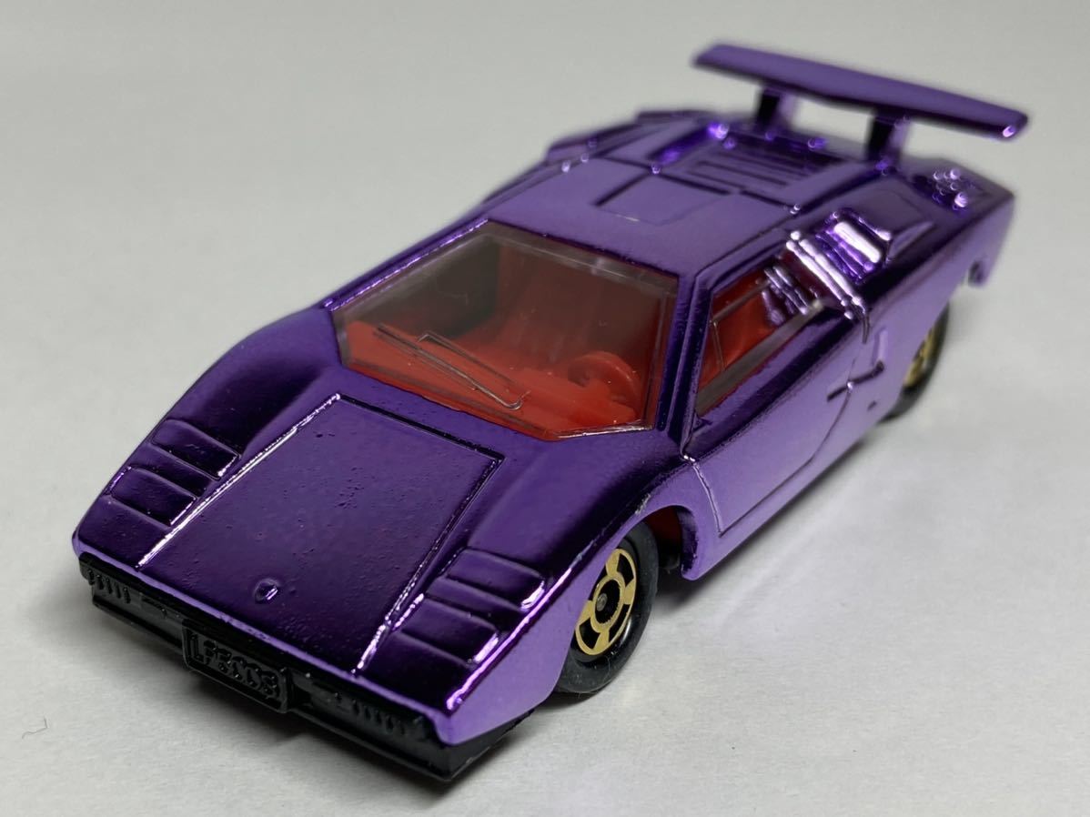 トミカ ランボルギーニカウンタックLP500S F50-1-7 紫メッキ
