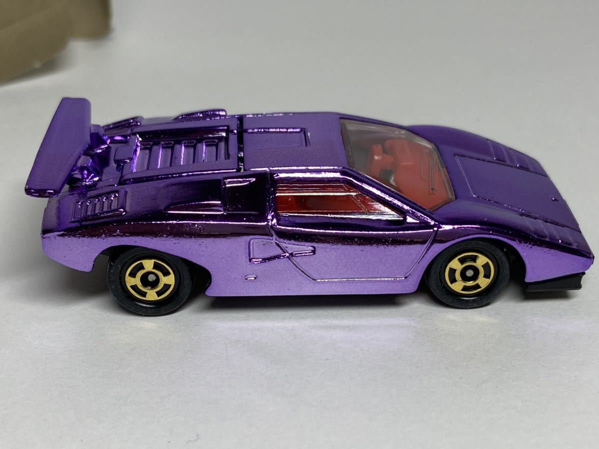 トミカ ランボルギーニカウンタックLP500S F50-1-7 紫メッキ