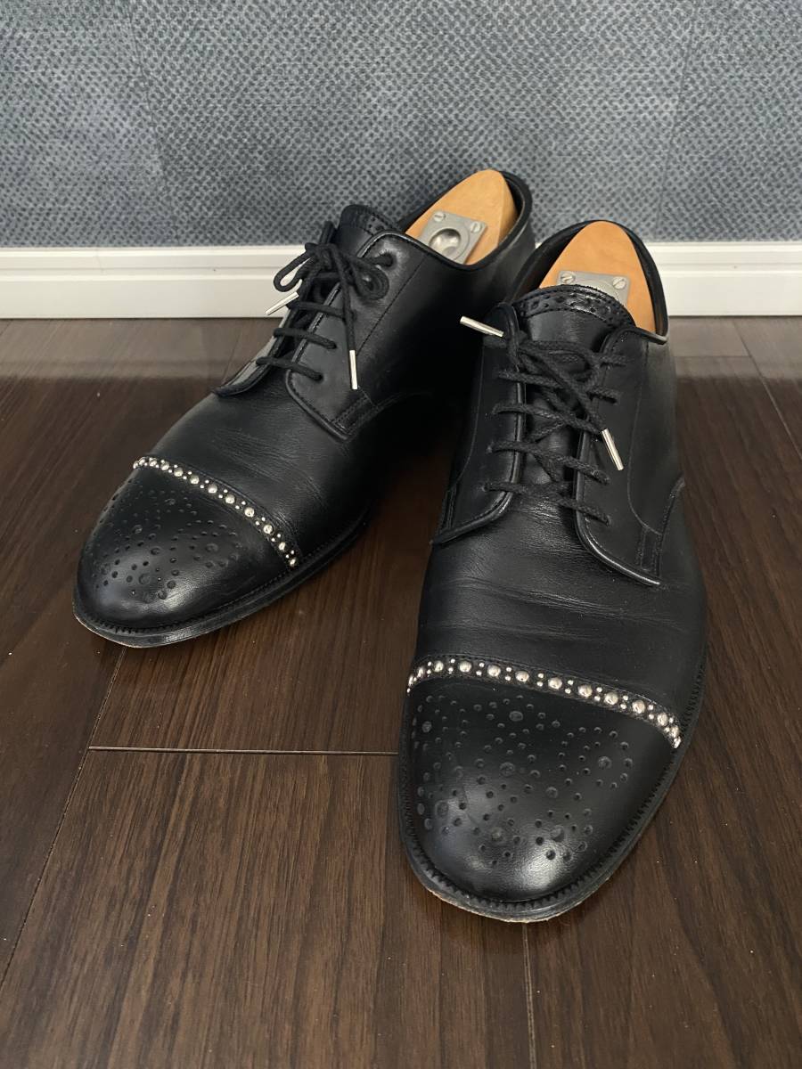 ■junhashimoto × TOSHINOSUKE TAKEGAHARA（foot the coacherフットザコーチャー）ストレートチップシューズ 中古品 TOSHINOSUKE junhashimoto × in Land !!!■