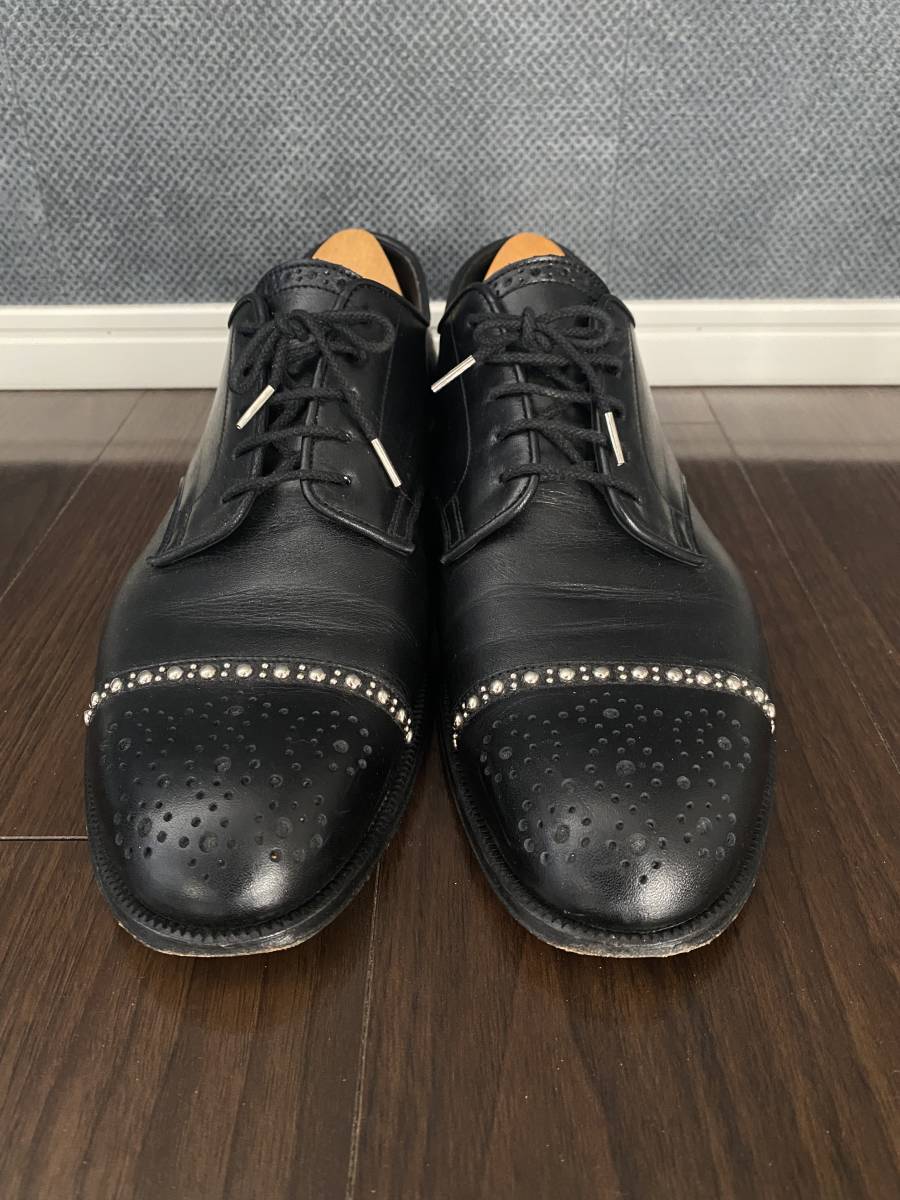 ■junhashimoto × TOSHINOSUKE TAKEGAHARA（foot the coacherフットザコーチャー）ストレートチップシューズ 中古品 TOSHINOSUKE junhashimoto × in Land !!!■