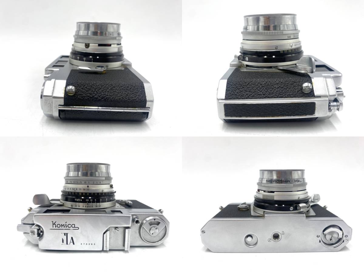 Konica/コニカ KonicaⅢA/3A フィルム カメラ Konishiroku Hexanon 1