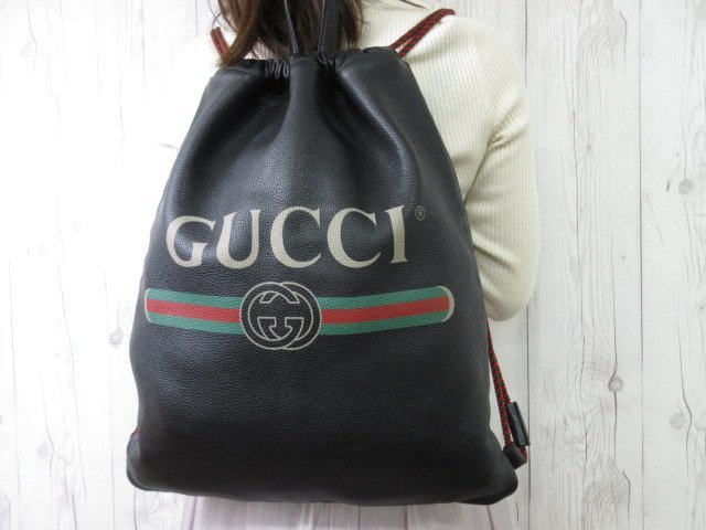 1円 ◇極美品 GUCCI オールドグッチ ミニリュック バックパック 003 