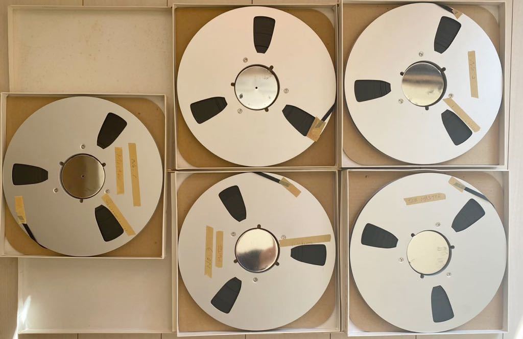 SCOTCH 206 MAGNETIC TAPE 5本セット オープンリールテープ 現状品