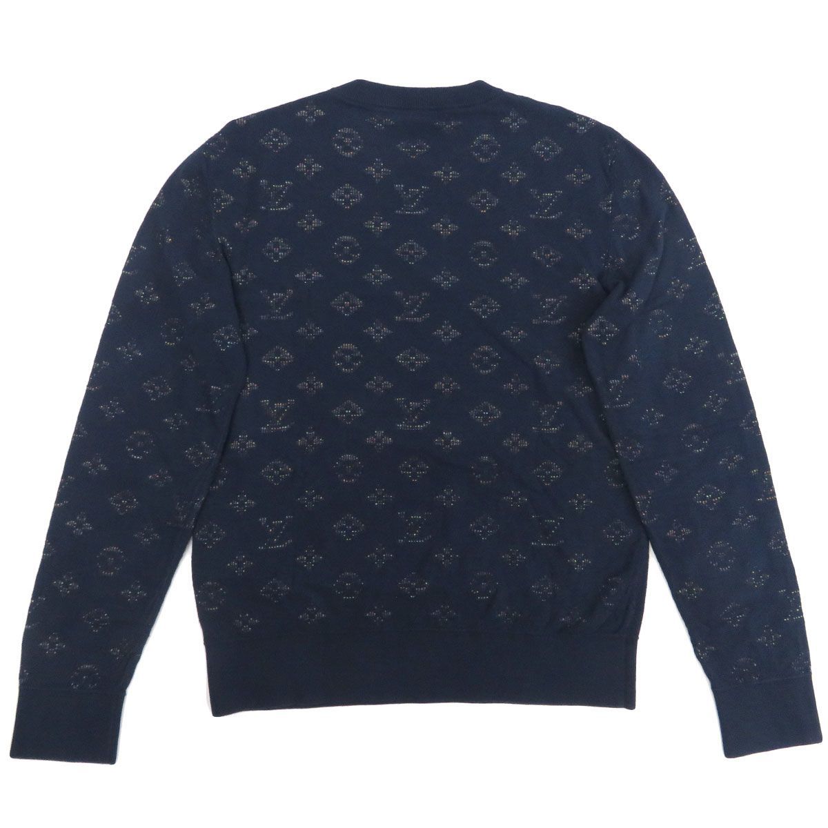 LOUIS VUITTON ドロップニードル ニット モノグラム マルチカラー