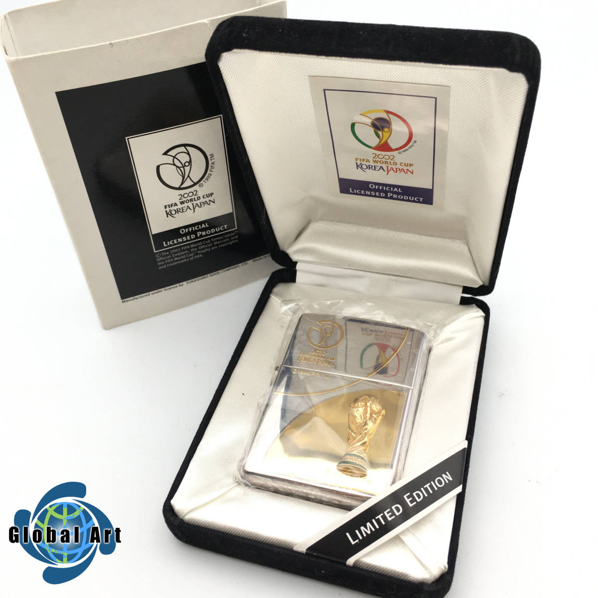 超激得，定番 C10599 保管品 ZIPPO ジッポー/オイルライター/2002 FIFA WORLD CUP KOREA JAPAN/LIMITED №2166/2001年製/箱 ケース付(スポーツ)｜売買されたオークション情報、yahooの商品情報をアーカイブ公開 - オークファ Zippo