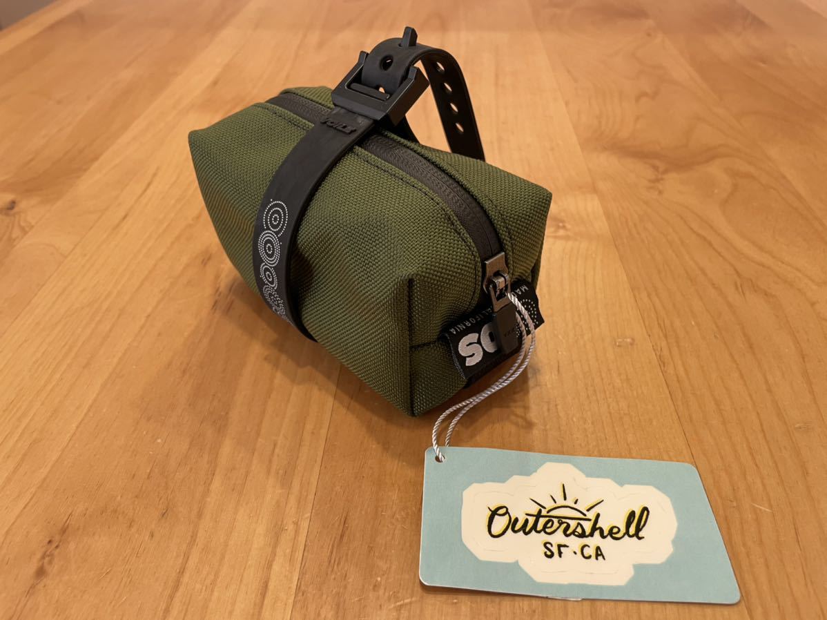 OUTER SHELL ADVENTURE Mini Saddlebag Olive アウターシェル ミニ