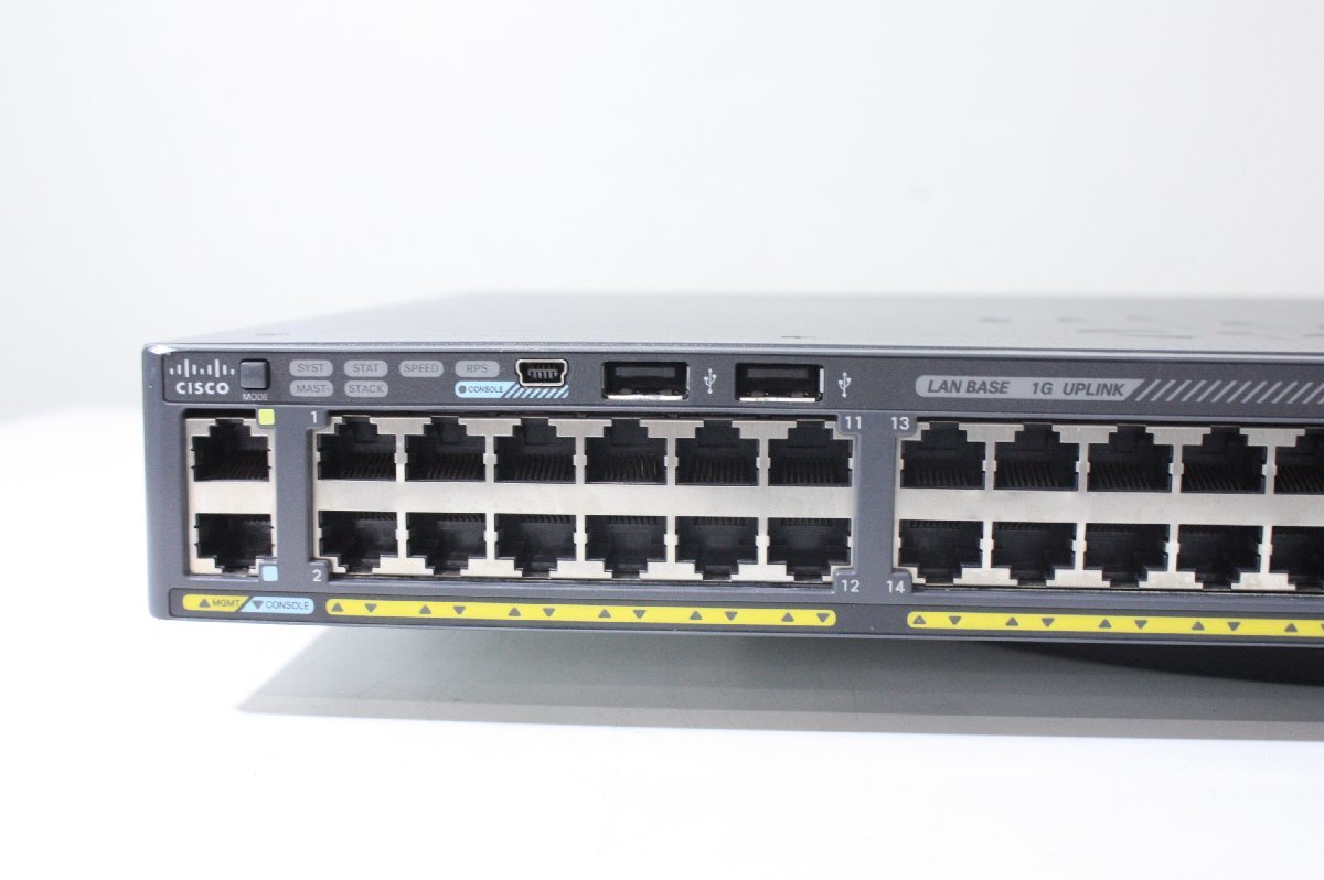 Cisco Catalyst | PoE+ 中古 SFP+ F3456【中古】Cisco Catalyst WS
