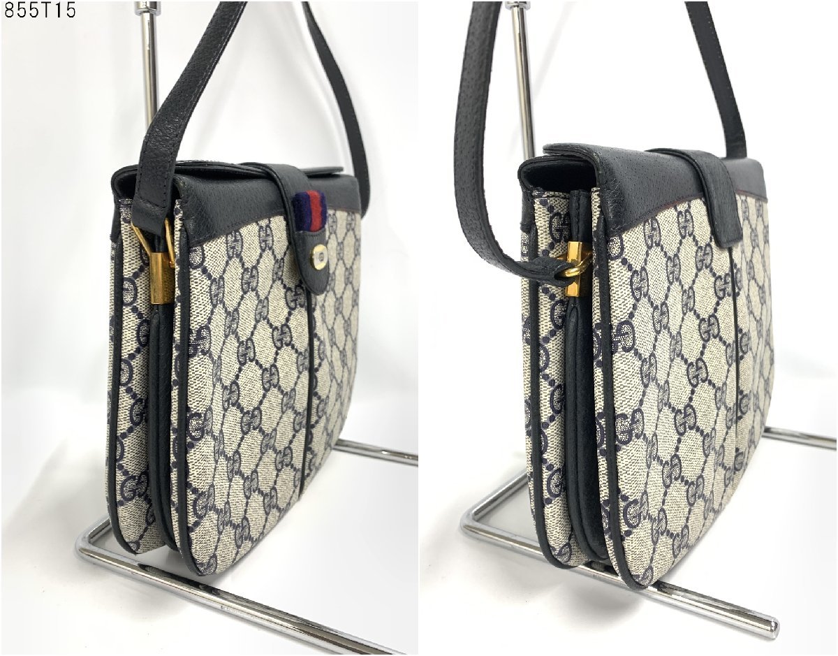 ☆GUCCI グッチ オールドグッチ GGプラス 10.02.037 シェリーライン 