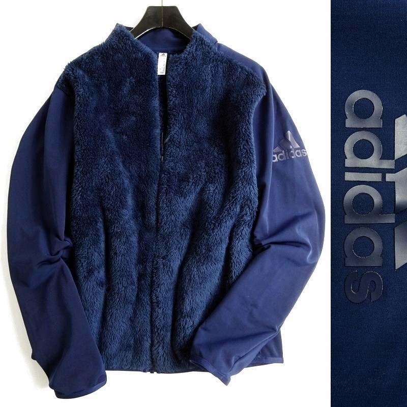 100%新品，新作 adidas GOLF アディダス ストレッチナイロン 高保湿ボアフリース ジャケット ブルゾン ゴルフウェア GM1478 CN L 039 bus9344a(アディダス)｜売買されたオークション情報、yahooの商品情報をアーカイブ ジャンパー、ジャケット