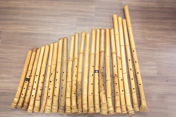  H051-J12-552 無銘 尺八 47~94cm 22本 セット 現状品⑧@(本体)｜売買されたオークション情報、yahooの商品情報をアーカイブ公開 - オークファン 本体