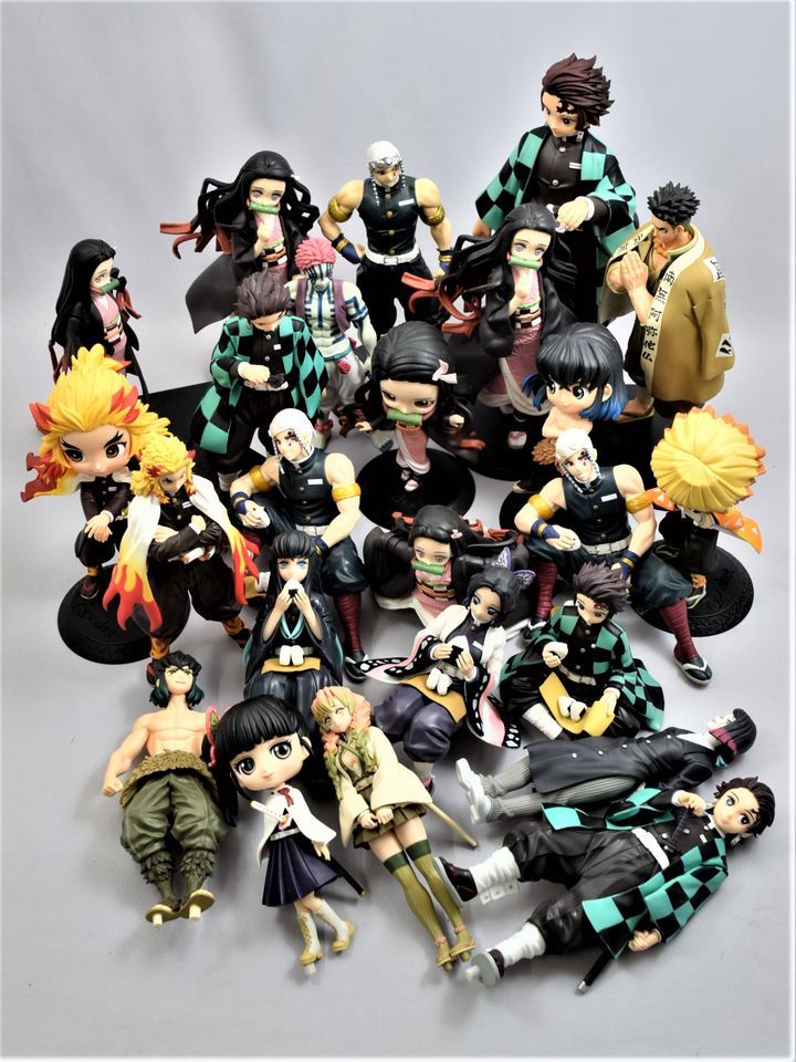 28_YK CD2 ジャンク 鬼滅の刃 プライズフィギュアなど 大量セット