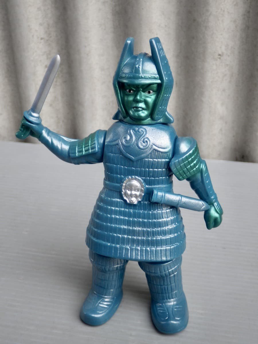 マルサン ソフビ 電撃怪獣大作戦 大魔神 大魔神怒る - Yahoo