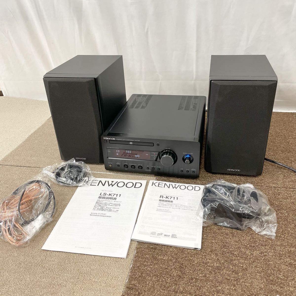 中古 コンパクトハイファイコンポーネント KENWOODケンウッド