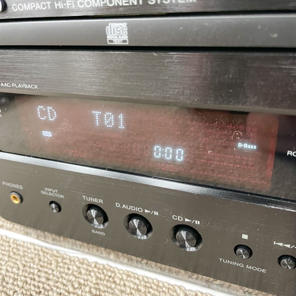 中古 コンパクトハイファイコンポーネント KENWOODケンウッド