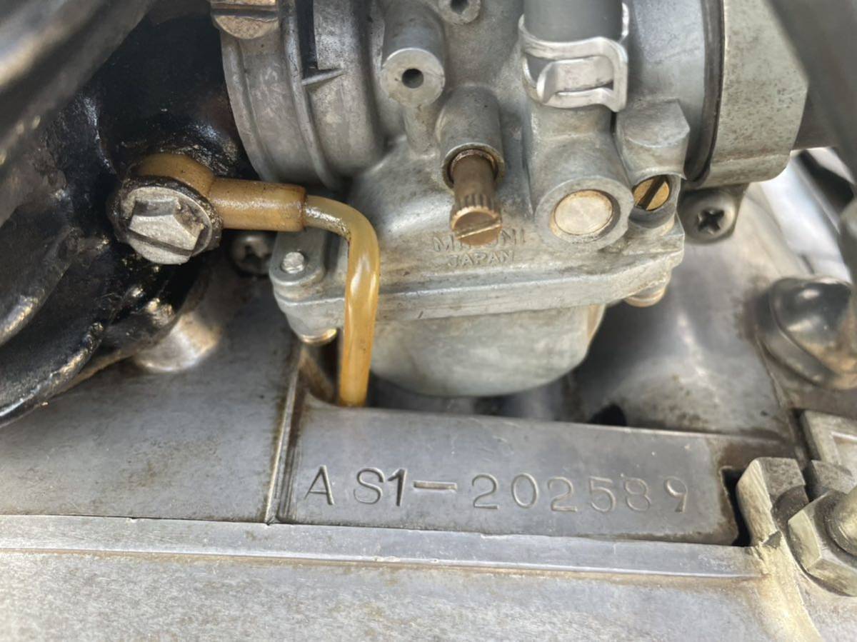 ヤマハ AS1 実働 程度良 AS2 リトルツイン 原付2種 125cc 2スト 