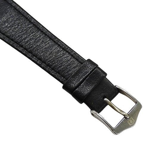 1円～ オメガ OMEGA デビル 192.0034 Cal.1342 時計 レディース ブランド デイト クオーツ QZ ステンレス SS レザー (v0071907900)