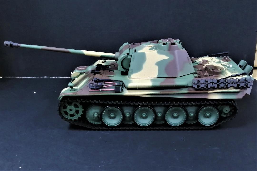 ヘンロン3879-1 1⁄16サイズ戦車ラジコン ドイツパンサーG 7.0基板 戦車