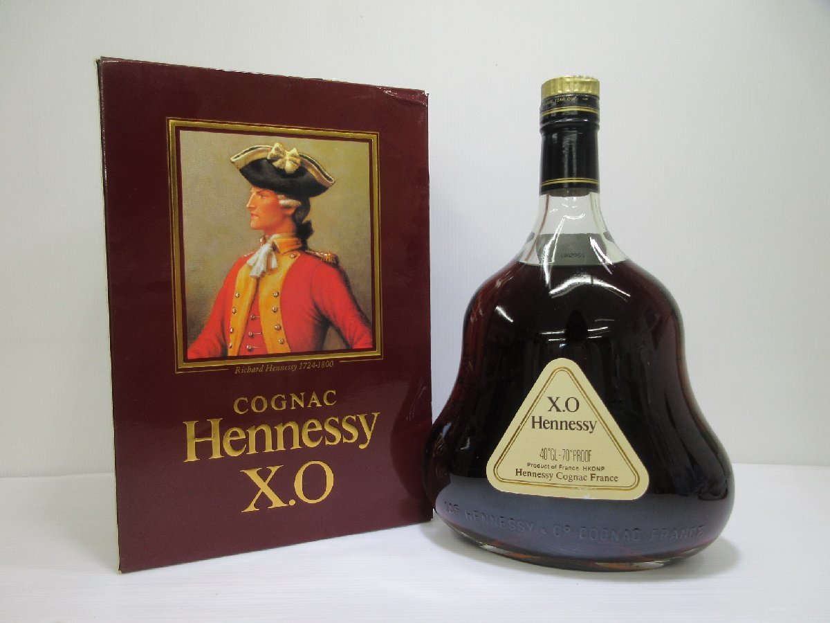 XO 金キャップ ヘネシー クリアボトル 1500ml コニャック 40% Hennessy