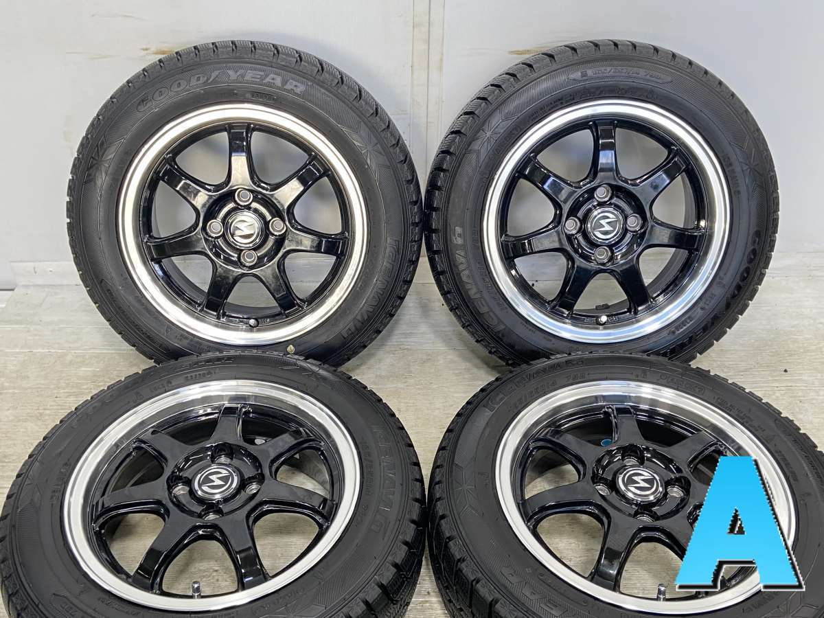 格安，2026 タイヤ スタッドレスタイヤ ホイールセット 4本セット 165/65R14 Ｓ 14x5.5 42 100-4穴 グッドイヤー アイスナビ 6(スタッドレスタイヤ)｜売買されたオークション情報、yahooの商品情報をアーカイブ 4穴