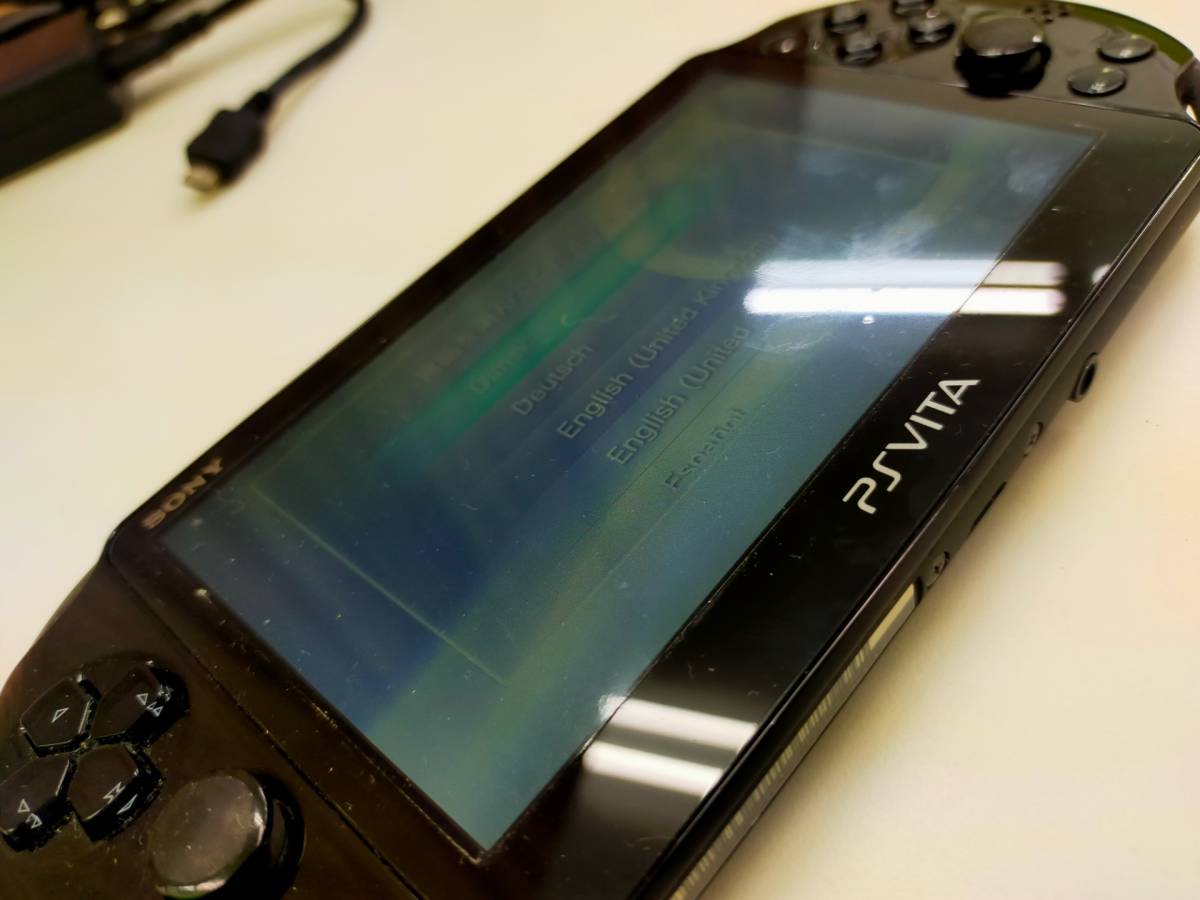 初期化 稼働 PS VITA SONY PlayStation Vita 本体 PCH-2000 プレステ