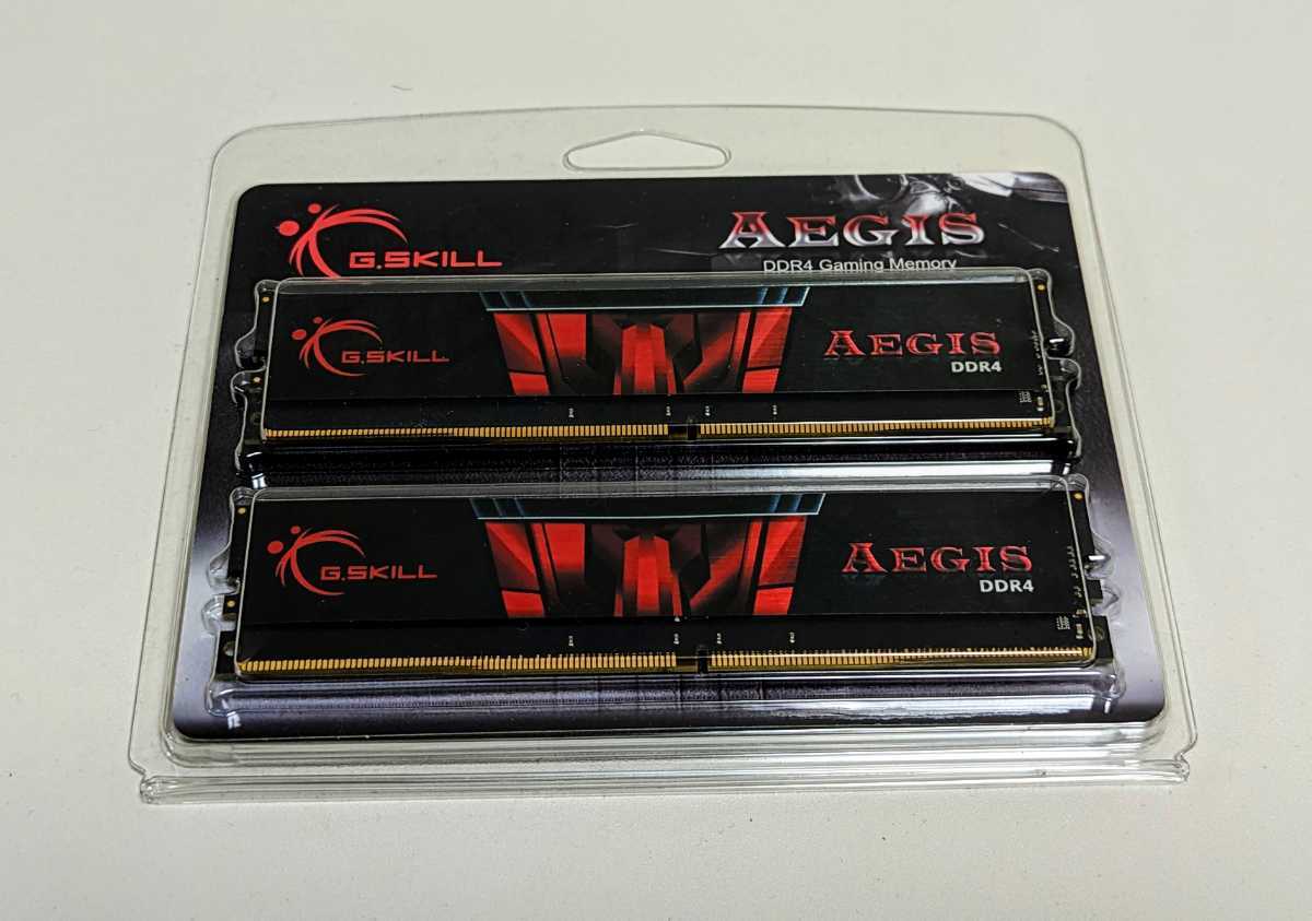 デスクトップ用メモリ DDR4-2666 16GB 2枚組32GBセット G.SKILL F4