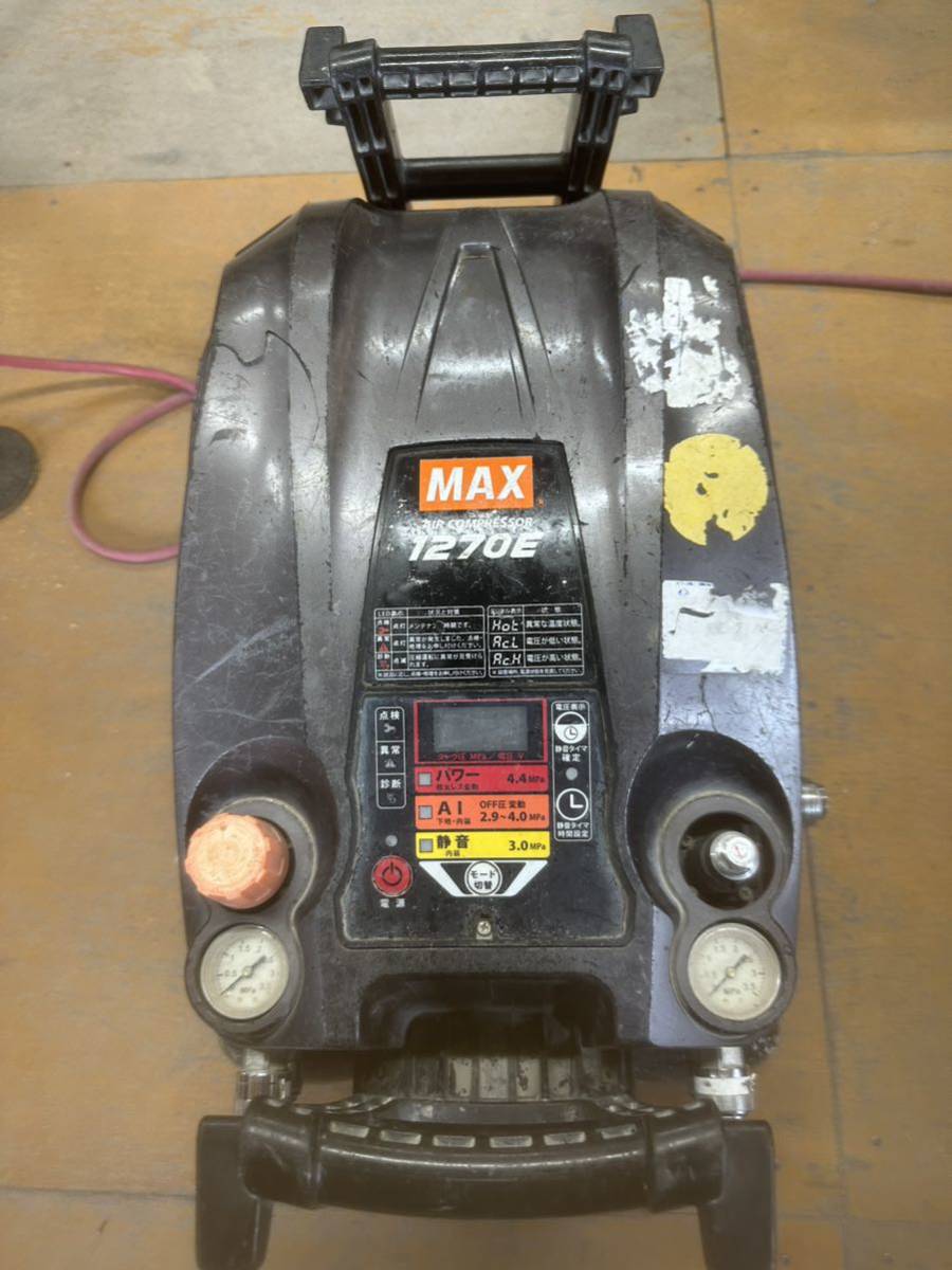 MAX max ak-hh 1270e エアー コンプレッサー 高圧4口 1270eの通販 AK 