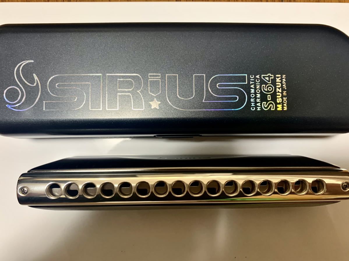 M.SUZUKI スズキ シリウス SIRIUS S-64 クロマチックハーモニカ