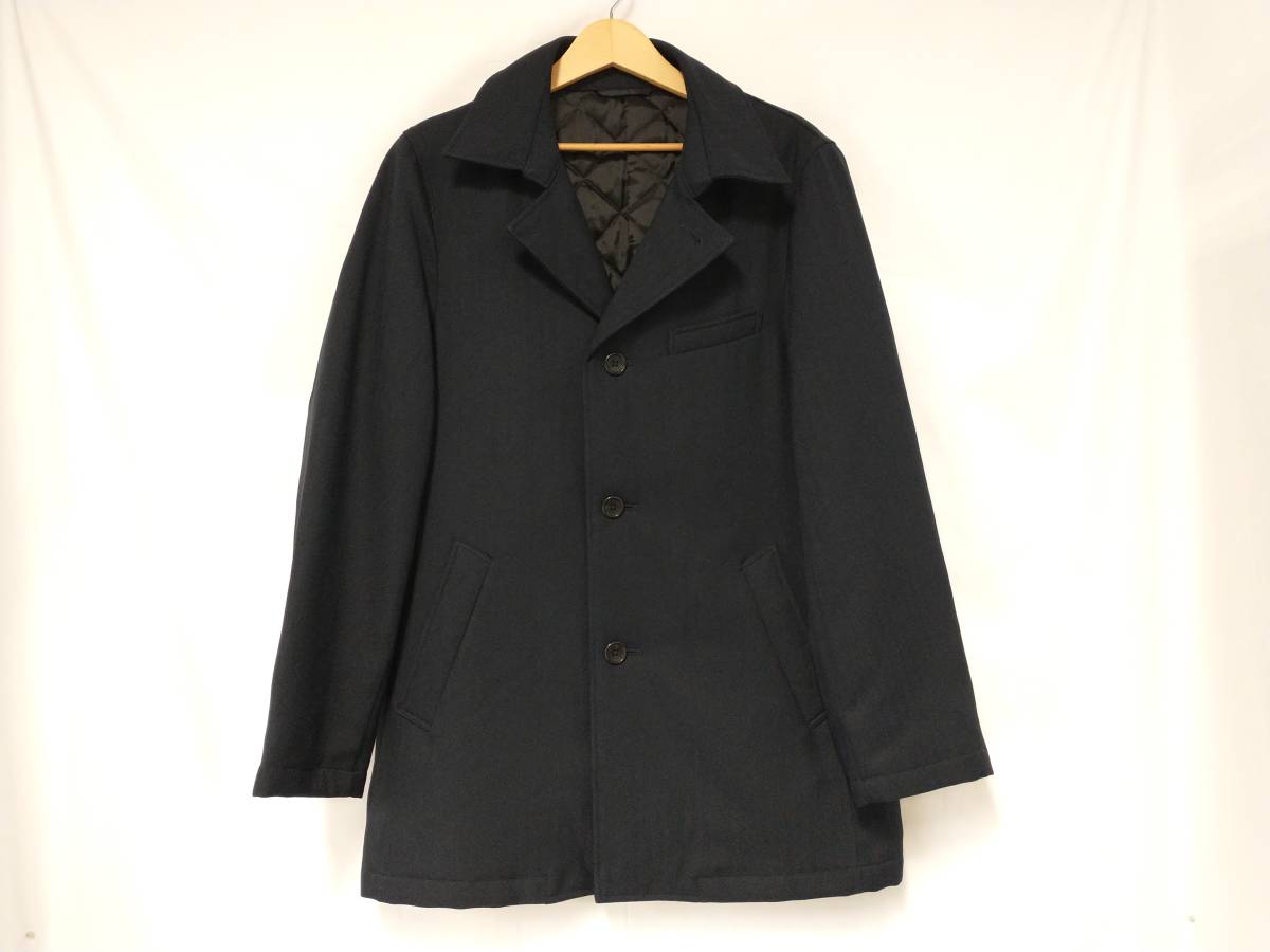 コムサメン コート 紺 Lサイズ コムサメン（COMME CA MEN