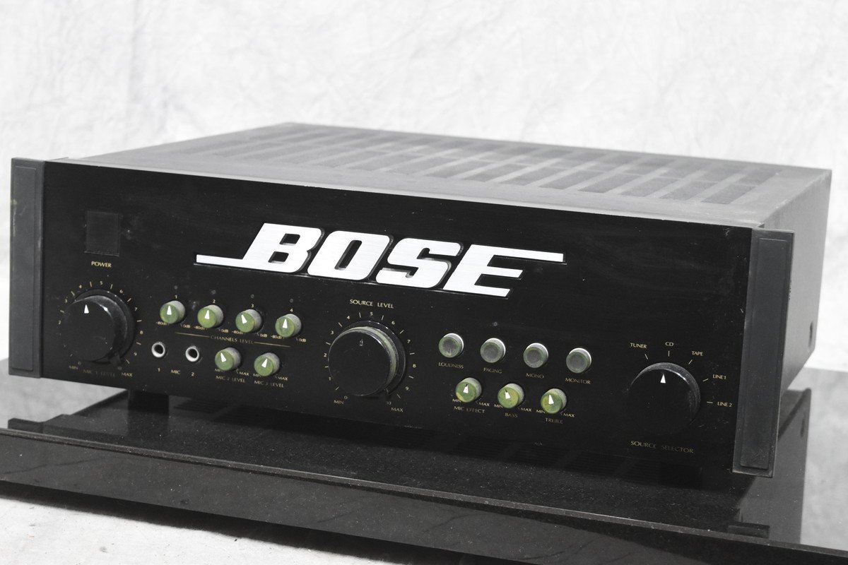 BOSE ボーズ プリメインアンプ 4702-III【ジャンク品】 オーディオ機器