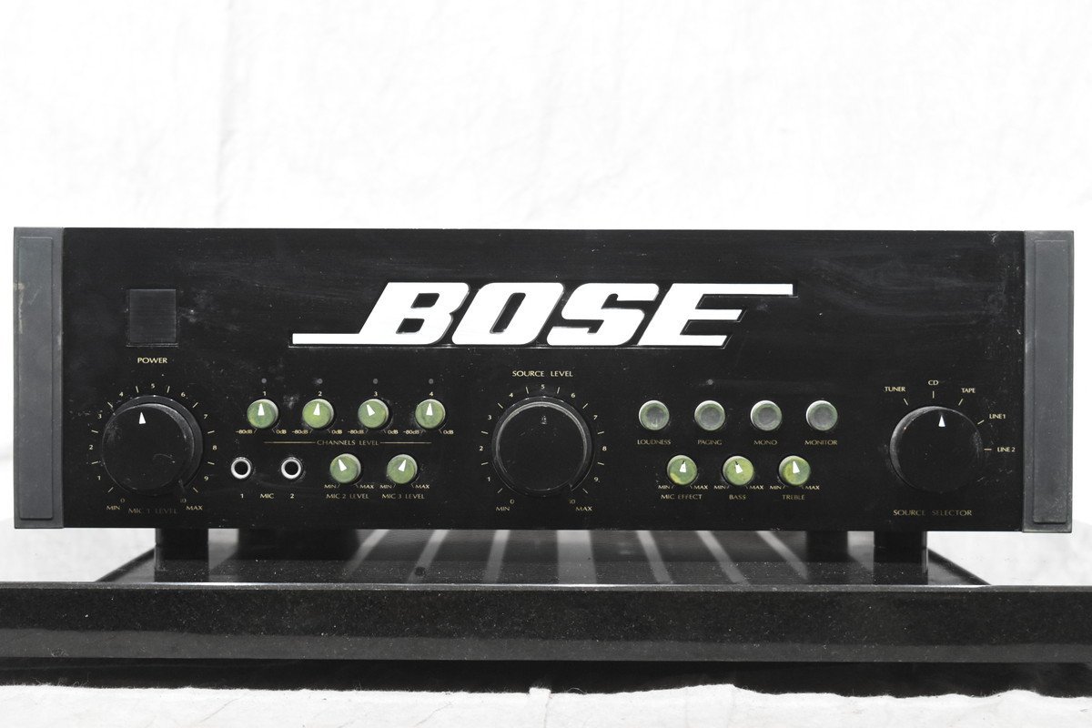 BOSE ボーズ プリメインアンプ 4702-III【ジャンク品】 【公式通販】