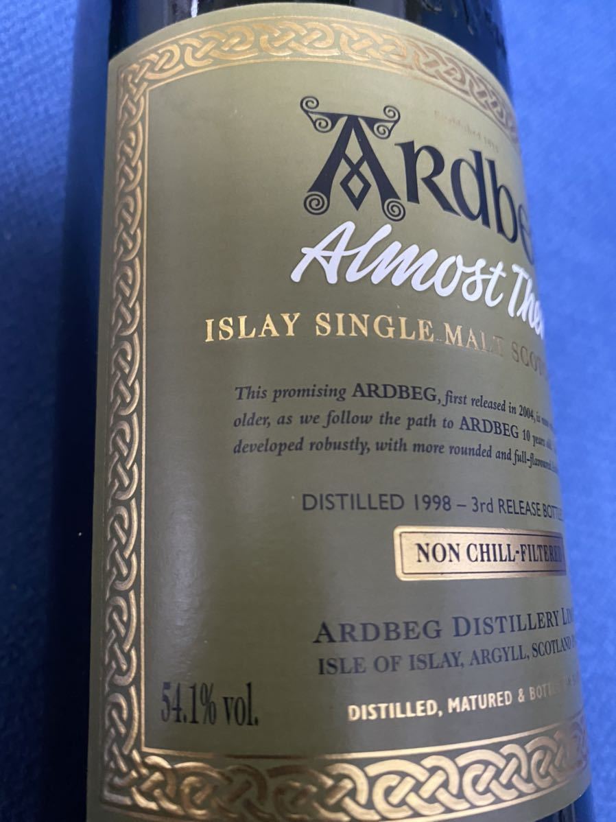 アードベック オールモスト ゼア ARDBEG almost there 1998〜2008